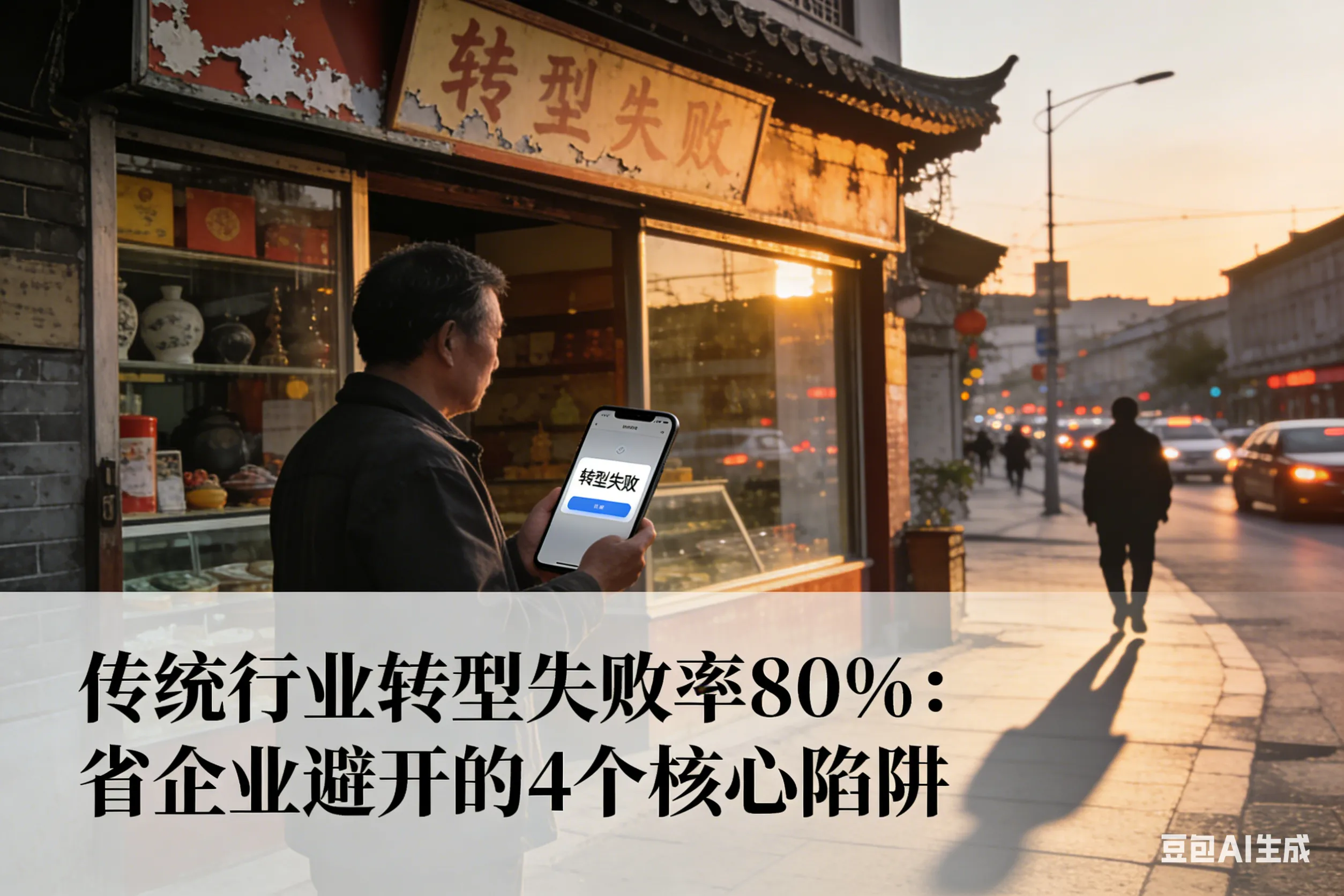 传统制造业转型失败率80%：广东企业避开的4个核心陷阱